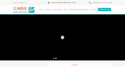 Desktop Screenshot of cl-ibnrochd.com.tn